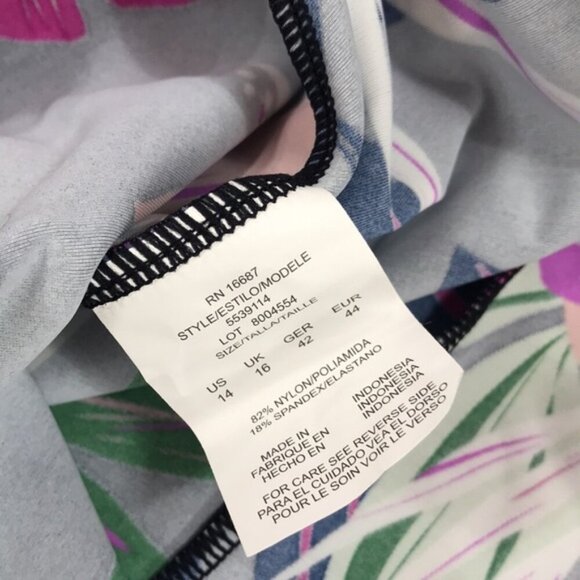 Swim Solutions Princess-Seam Tankini Top - Picture 8 of 8